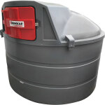 Drakkar equipement - cuve de stockage fuel pehd double paroi 5000l avec pompe s08005