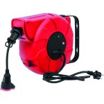 Drakkar equipement - enrouleur automatique lectrique 3g 1. 5 mm 16m + 2m puissance 1800 w - s03100