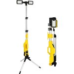 Drakkar - projecteur led 124w 8000 lumens autonome - hauteur r�glable - 82449 - ce produit de marque ...