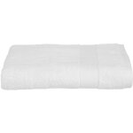 Drap de douche essentiel coton blanc 70x130cm atmosphera crateur d'intrieur