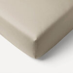 Drap - housse jersey pour lit cododo sable 50x83x15 cm