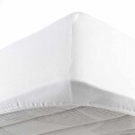 Drap housse  jersy  90x190cm blanc