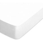 Linnea - drap housse uni coton alto bonnet de 30 cm 120x200 cm