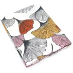 Linnea - drap plat percale pur coton ginkgo 280x325 cm