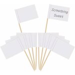 Drapeaux de cure - dents vide blanc marqueurs de fromage marquage des Étiquettes blanc pour gâteau de ... Drapeaux de cure - dents vide blanc marqueurs de fromage marquage des Étiquettes blanc pour gâteau de ...