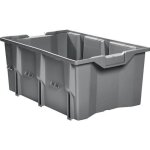 Bac gerbable et emboîtable pp gris l480xl312xh200mm la - ka - pe Bac gerbable et emboîtable pp gris l480xl312xh200mm la - ka - pe