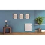 Drexon 744200 - radiateur c�ramique � inertie hermano 2000w - 78, 5 x 7, 5 x 59 cm - blanc