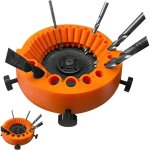 Drill bit sharpener, outil d'afftage de forets, affteur de forets, affteuse de forets pour meuleuse ...