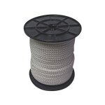 Corderies tournonaises - drisse polypropylne fluo anti - uv - 12 mm - blanc - bobine de 100 m