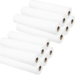 Lot de 12 rouleaux de draps d'examen lisse - 50 x 35 cm - absorption optimale - draps médicaux résistants ... Lot de 12 rouleaux de draps d'examen lisse - 50 x 35 cm - absorption optimale - draps médicaux résistants ...