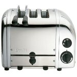 Dualit combi grille - pain argent� 1700 w 3 tranches