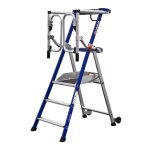 Duarib - jamais utilise] escabeau plate - forme fixe ultim autostable 3 marches - 516903