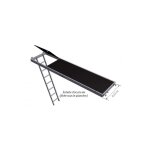 Duarib - plancher � trappe et �chelle - pour �chafaudages f3000, f3000 alu et multi 4x - aluminium