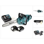 Makita - duc 355 rg2 tronçonneuse à chaîne sans fil 36v ( 2x18v ) brushless 35 cm + 2x 6, 0 ah batterie ... Makita - duc 355 rg2 tronçonneuse à chaîne sans fil 36v ( 2x18v ) brushless 35 cm + 2x 6, 0 ah batterie ...