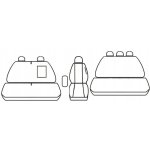 Ducato jumper boxer 6 personnes 2006 - 2025 housses brigadwka
