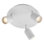 Ducha - spot plafond, plafonnier - 1 lumire -  25 cm - blanc - moderne - clairage intrieur - salle ...