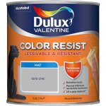 Dulux valentine - peinture bicouche int�rieure color resist murs et boiseries mat gris chic 0, 5 l