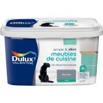Dulux valentine - peinture de rnovation simple & deco meubles de cuisine satin bleu gris 2 l