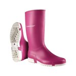 K272111 bottes imperm�ables en pvc s5 rose 39 - dunlop