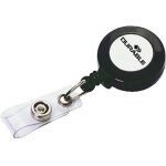 815258 porte - carte d'identit� � enrouleur clip 10 pc(s) - durable