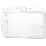 Durable - 890519 porte - carte d'identit combinable avec clip, bande textile, chane, porte - badge ...