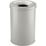 Durable - corbeille à papier safe 330610 30 l (ø x h) 315 mm x 492 mm métal gris 1 pc(s) Durable - corbeille à papier safe 330610 30 l (ø x h) 315 mm x 492 mm métal gris 1 pc(s)