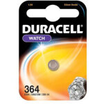 Duracell pile 364 sr621 1, 5v, 1 pi�ce