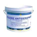 Duralex ? poudre antid�rapante 5 kg ? accroche sp�ciale pour peinture ? pour surfaces lisses et brillantes ...
