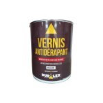 Vernis antid�rapant glyc�ro incolore satin ? excellente duret� pour b�ton et peinture ? s�chage rapide ...