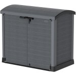 Duramax armoire de rangement extérieur storeaway arc lid 1200l - gris Duramax armoire de rangement extérieur storeaway arc lid 1200l - gris