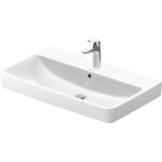 Duravit - no. 1 lavabo, 1 trou de robinetterie, avec trop - plein,