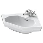 Duravit - 1930 lave - mains d'angle, 59, 5x45cm, avec trop - plein, 1