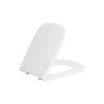 Duravit - abattant wc d - code sans softclose charniere inox, blanc
