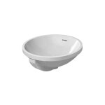 Duravit - architec - vasque, diamtre 400 mm, sans trou de robinetterie, avec wondergliss, blanc alpin ...