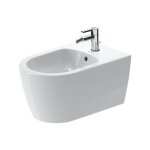 Duravit - bidet suspendu 37x57x29, 5 cm en cramique blanc brillant me