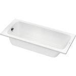 Duravit - d - code baignoire rectangulaire 1600 x 700 mm - acrylique blanc