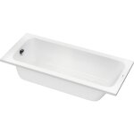 Duravit - d - code baignoire rectangulaire 1600 x 700 mm - acrylique blanc