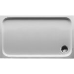 Duravit - d - code receveur de douche, 1200x700mm, rectangulaire, �