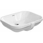 Duravit - d - code - vasque à encastrer 56x40 cm, sans trou, blanc alpin 0338560000 Duravit - d - code - vasque à encastrer 56x40 cm, sans trou, blanc alpin 0338560000