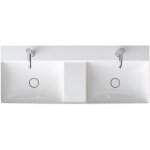 Duravit durasquare lavabo double, 120x47cm, 2 trous pour robinet, Duravit durasquare lavabo double, 120x47cm, 2 trous pour robinet,