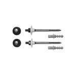 Duravit - accessoires - fixation pour bidet et wc suspendu, 12x180 mm, cache - ttes blanc 0065000000 ...