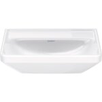 Duravit - d - neo lave - mains, 450x335mm, sans trou pour robinet, sans