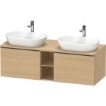 Duravit d - neo, meuble sous - lavabo mural (dcoupe des deux cts),
