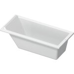 Duravit - starck baignoire rectangulaire 1 dossier 1500x700 mm - acrylique blanc Duravit - starck baignoire rectangulaire 1 dossier 1500x700 mm - acrylique blanc