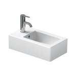 Duravit - vero - lave - mains 45x25 cm, avec un trou pour mitigeur, blanc alpin 0702250000