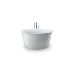 Duravit - white tulip baignoire en pose libre, ronde, revêtement Duravit - white tulip baignoire en pose libre, ronde, revêtement
