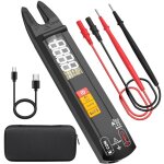 Pince ampèremétrique cc ca, testeur multimètre numérique intelligent à mâchoire ouverte, rechargeable ... Pince ampèremétrique cc ca, testeur multimètre numérique intelligent à mâchoire ouverte, rechargeable ...