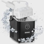 Duronic - icm12 bk machine  glaons automatique 120w 8 cubes en 6  8 minutes panier de 1 litre et pelle ...