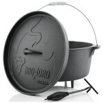 Dutch oven do14a 13, 3 litres alpha marmite en fonte - bbq - toro