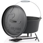 Dutch oven do9a 7, 2 litres alpha marmite en fonte - bbq - toro